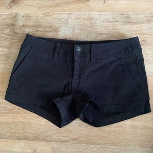 American Eagle Outfitters Black Summer Shorts